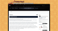 Desktop Screenshot of kremona.com