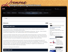 Tablet Screenshot of kremona.com
